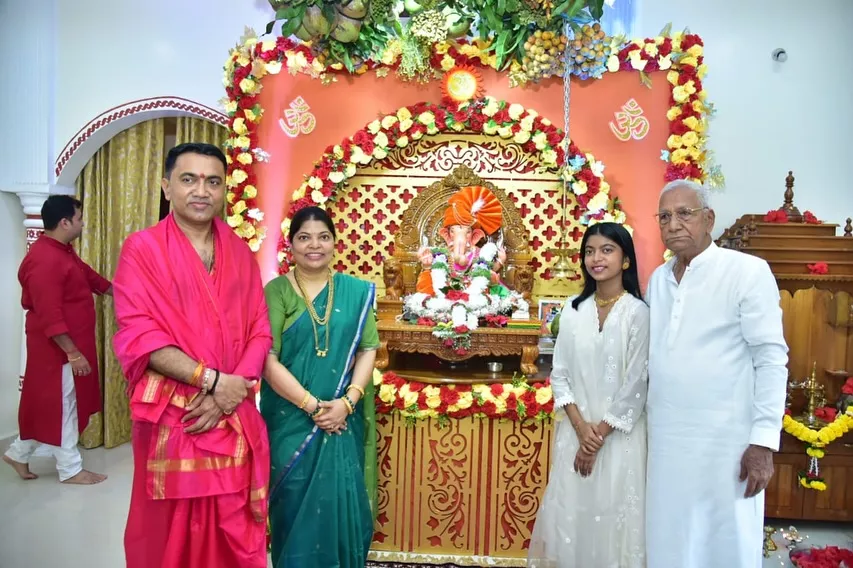 Who is Pramod Sawant's wife, Sulakshana Sawant? Meet the Goa CM's wife, who is an educator, and know about their daughter