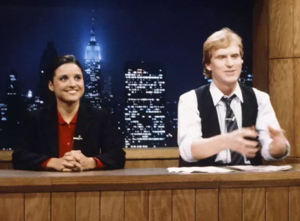 Julia and Brad on SNL