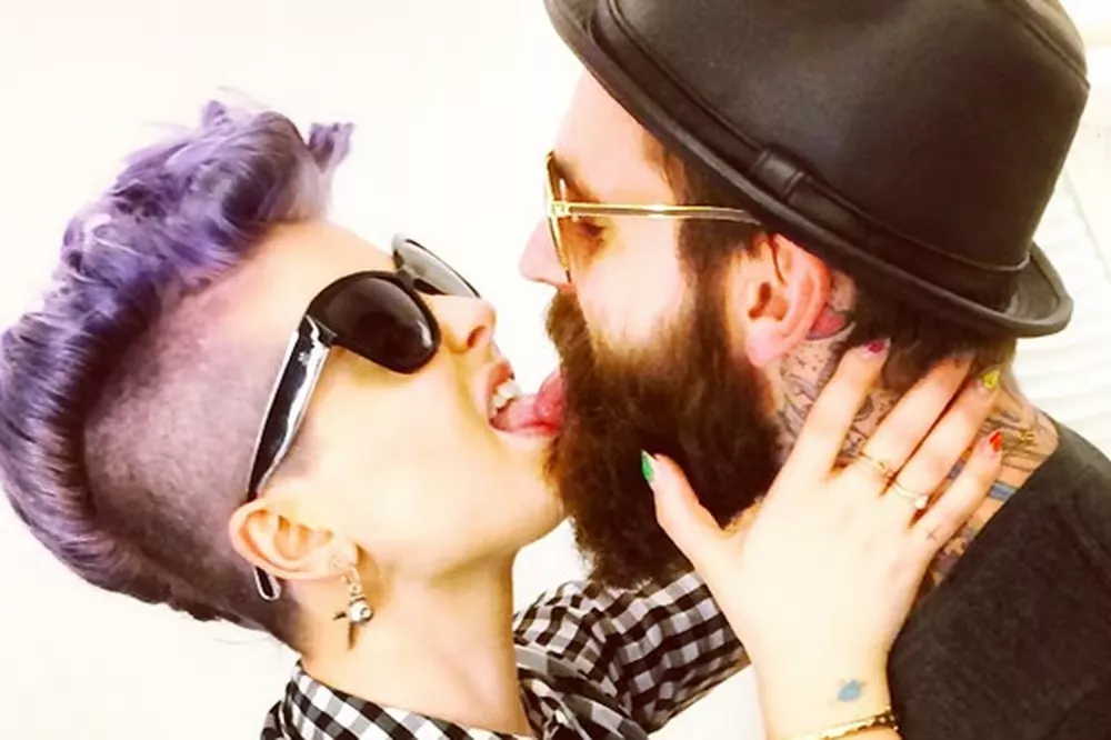 Kelly Osbourne and Ricki Hall