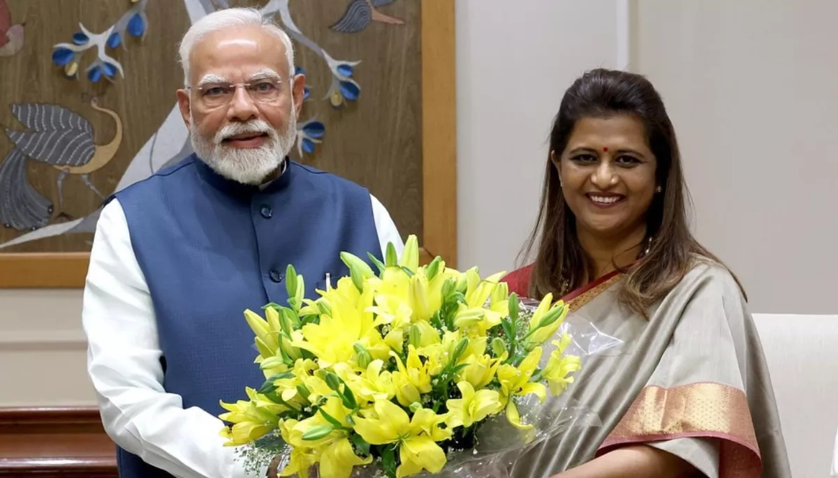 When politics entered the family: Meet Shivraj Patil's daughter-in-law, Archana Patil, who joined the BJP despite the family's Congress roots