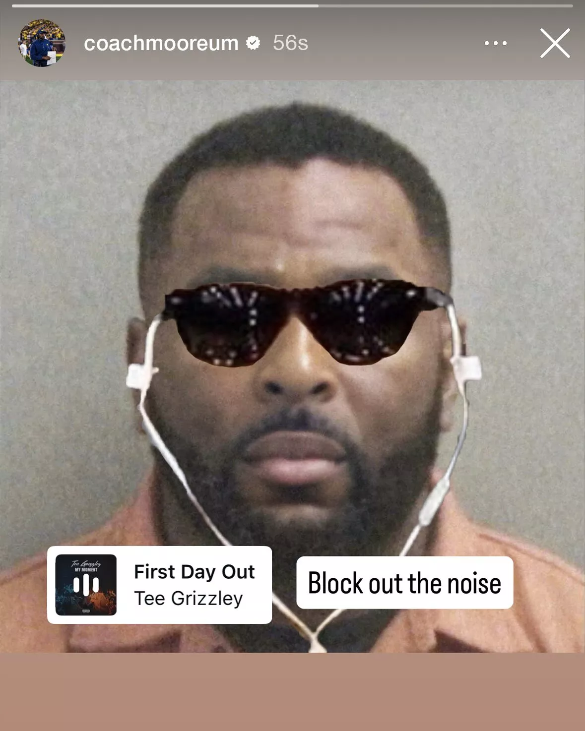 Did Sherrone Moore Break His Silence With a 'Block Out the Noise' Post? Viral Image Fuels Cheating Controversy 1