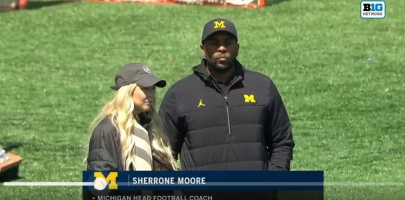 Did Sherrone Moore Break His Silence With a 'Block Out the Noise' Post? Viral Image Fuels Cheating Controversy 3