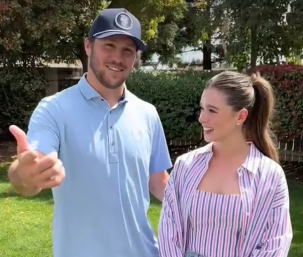 Hailee Steinfeld and Josh Allen