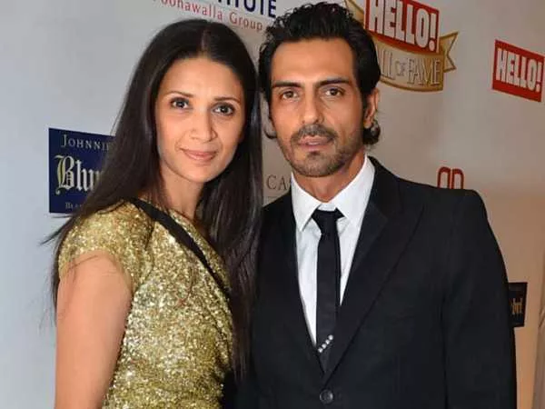 Arjun Rampal and Mehr Jesia