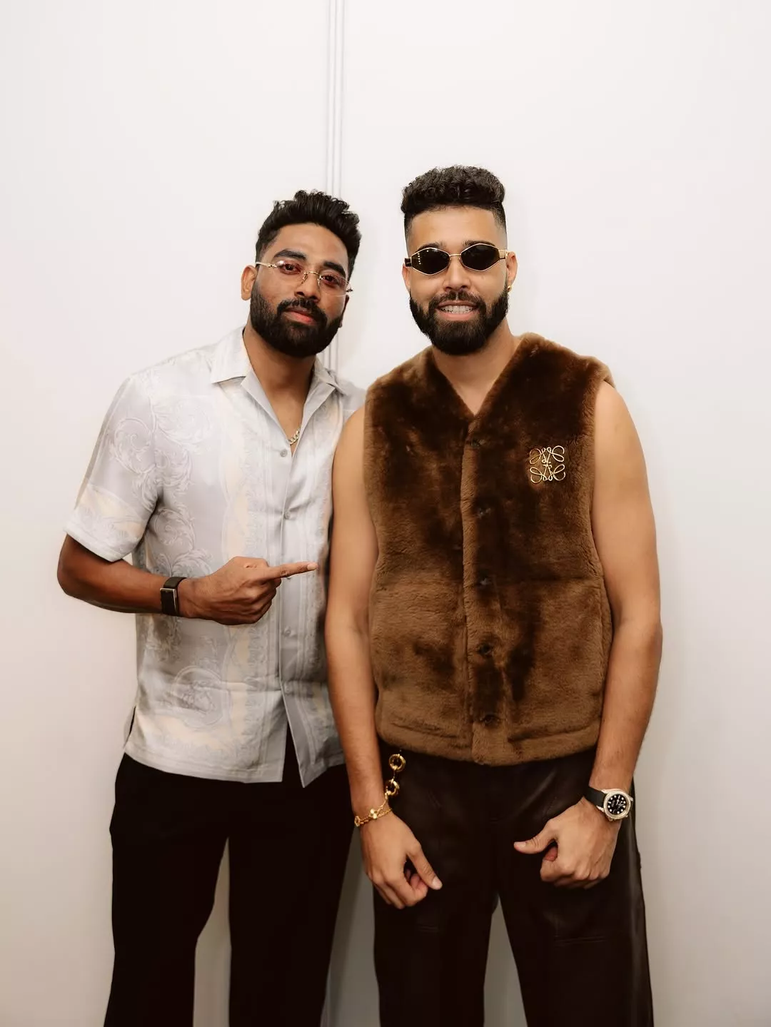 Mohammad Siraj and AP Dhillon