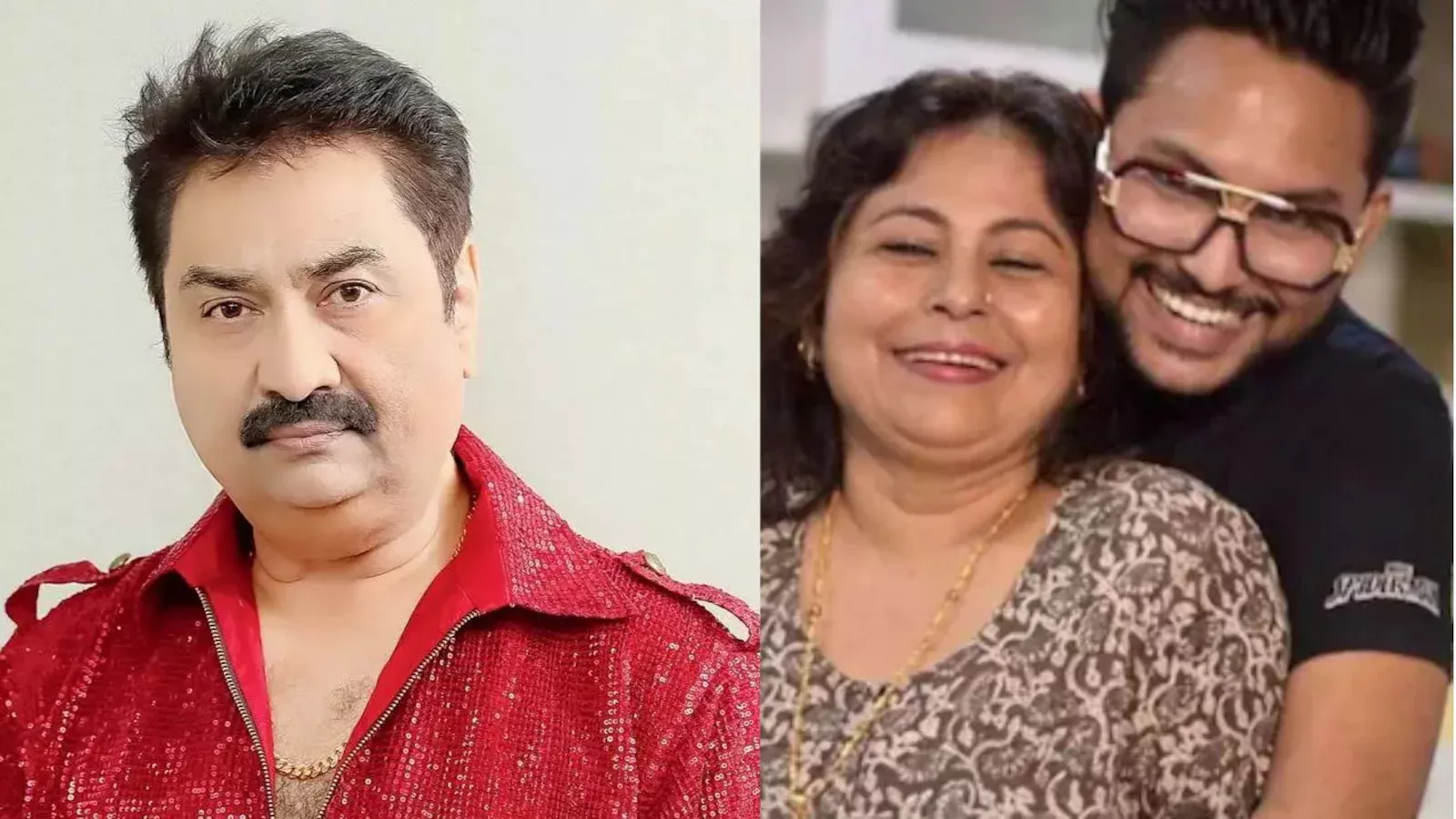 Kumar Sanu with ex-wife
