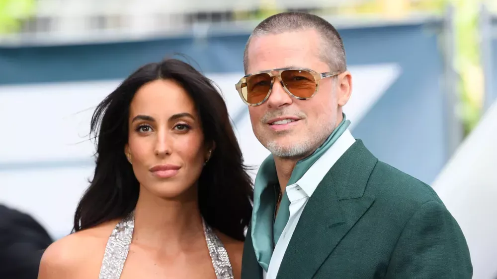 Brad Pitt and Ines de Ramon