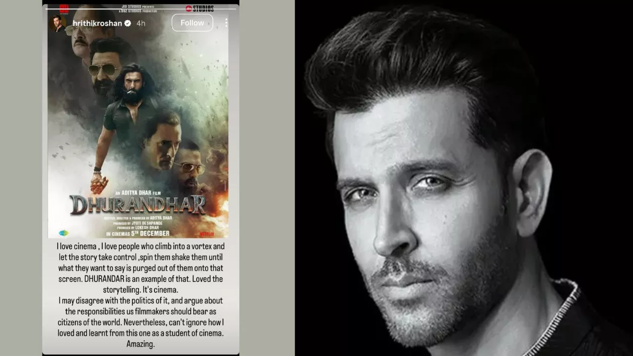 Hrithik Roshan's Dhurandhar review