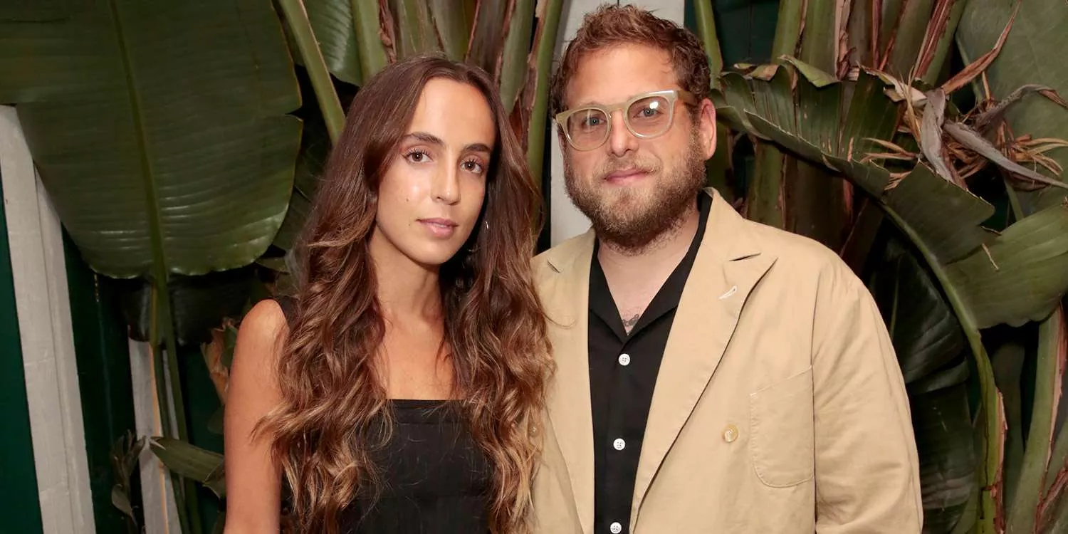 Jonah Hill and Gianna Santos