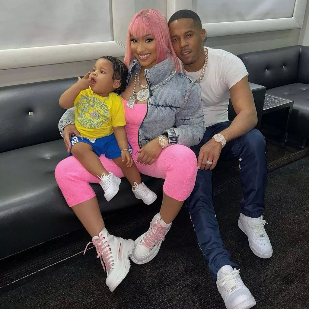 Nicki Minaj and family
