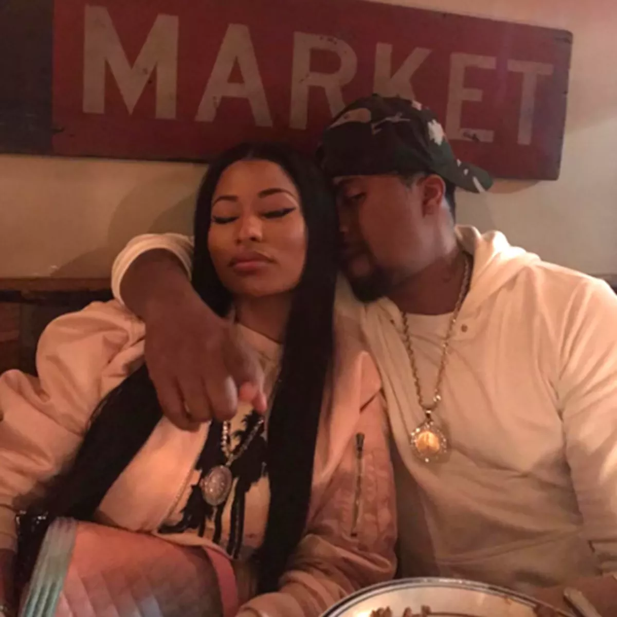 Nicki Minaj and Nas