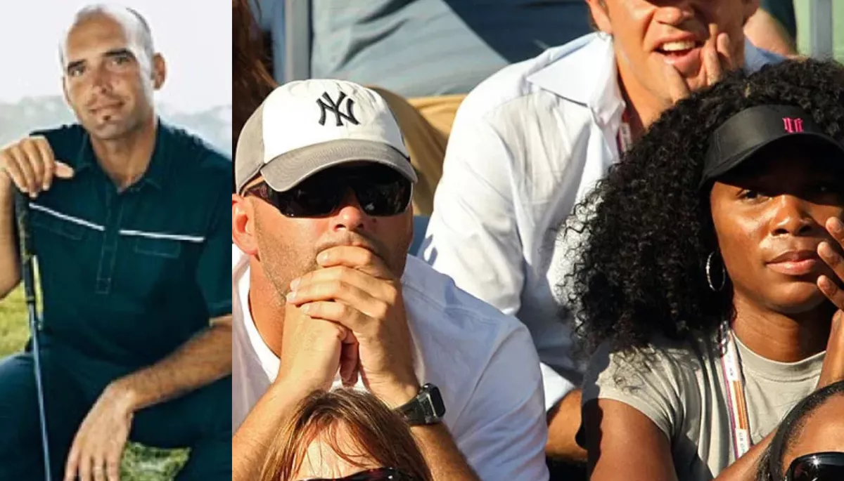 Venus Williams' first public relationship with golfer, Hank Kuehne during her peak tennis years