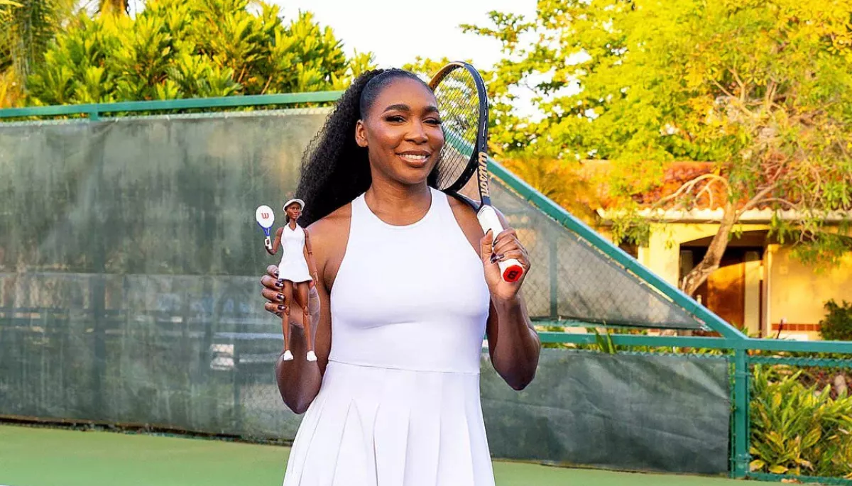 Venus Williams' first public relationship with golfer, Hank Kuehne during her peak tennis years