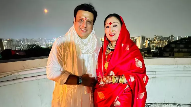 Sunita Ahuja and Govinda