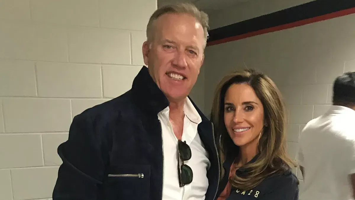 Paige Elway and John Elway