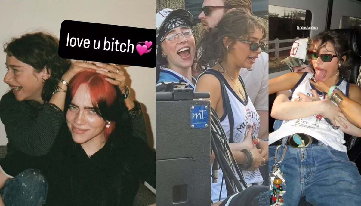 Odessa A'zion's alleged 'sapphic throuple' with Queen Blackwell and Billie Eilish