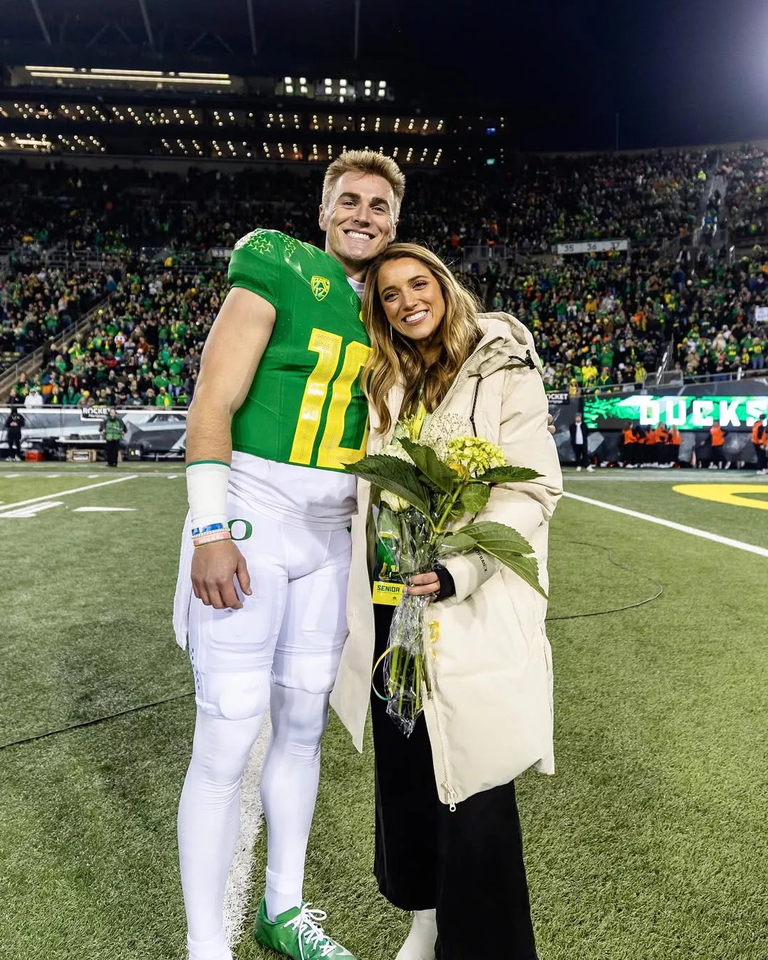 From college sweethearts to life-partners: Inside Bo Nix and Izzy Smoke's low-key love story