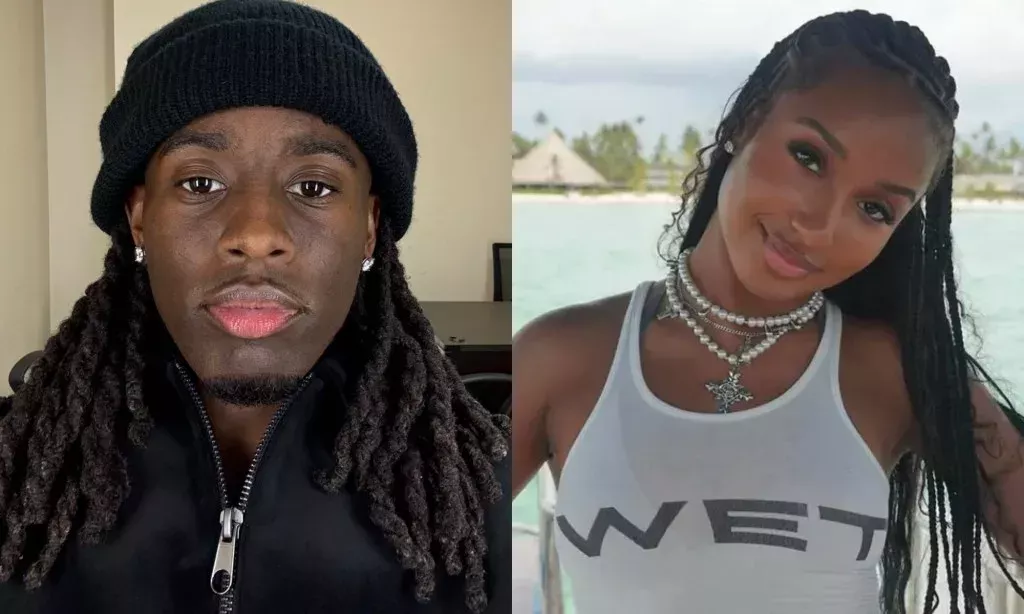 Kai Cenat and Gabrielle Alayah