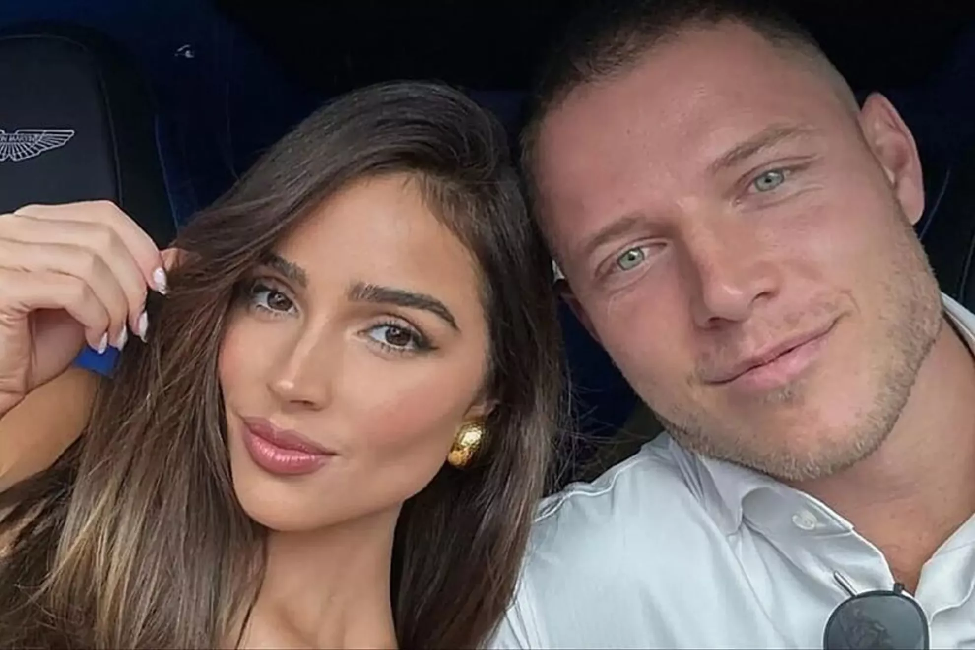 Olivia Culpo and Christien McCaffrey