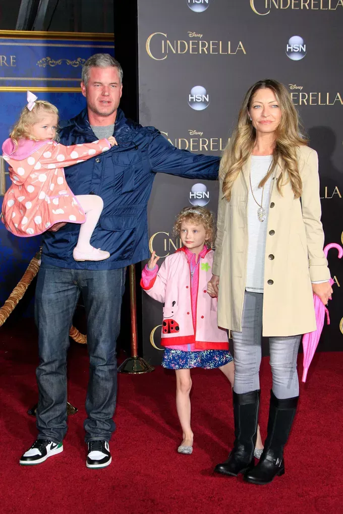 Eric Dane with wife and kids