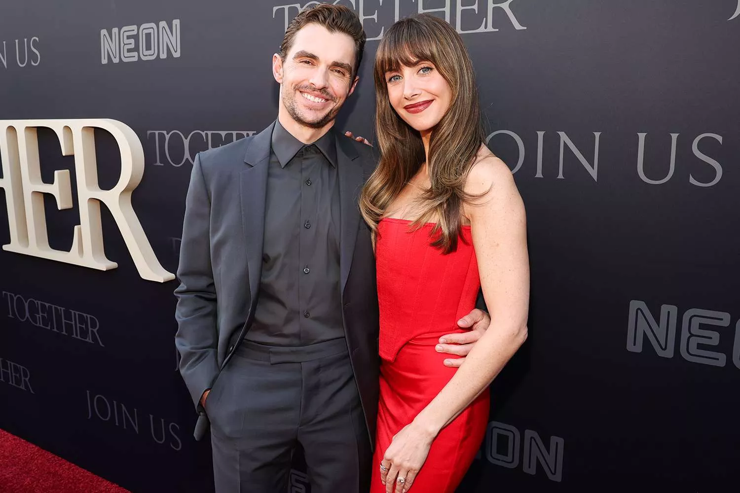 Dave Franco and Alison Brie