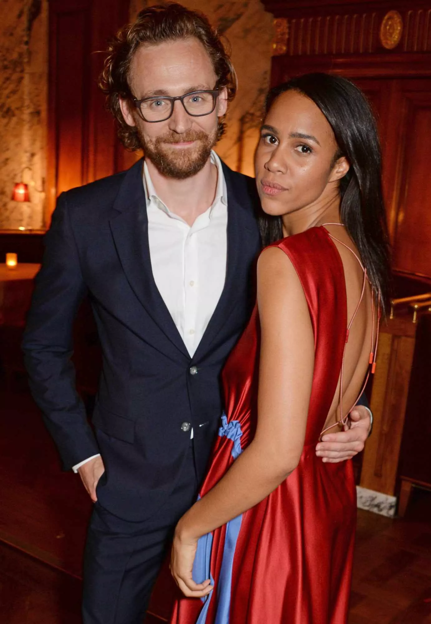 Zawe Ashton and Tom Hiddleston