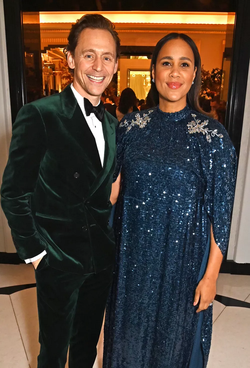 Zawe Ashton and Tom Hiddleston