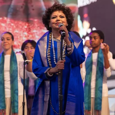 Grammy Award winner, Chandrika Tandon started a hunger strike when her mother stopped her from going to a boys' college