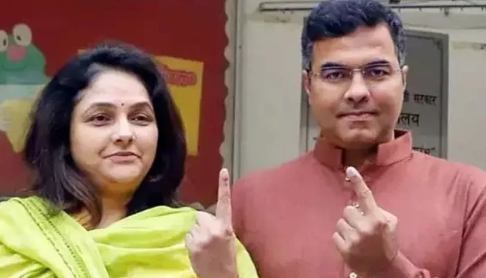BJP MP, Parvesh Verma is former Delhi CM, Sahib Singh Verma's son and his wife, Swati Singh Verma, is Vikram Verma's daughter