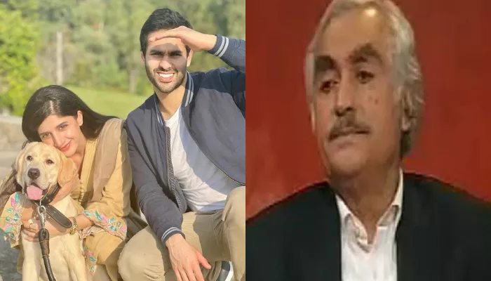 Mawra Hocane's husband, Ameer Gilani is the grandson of Pakistan's former Federal Minister of Law, Syed Iftikhar Hussain Gilani