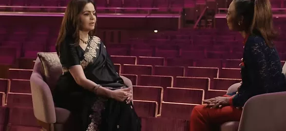 Anant Ambani, Nita Ambani