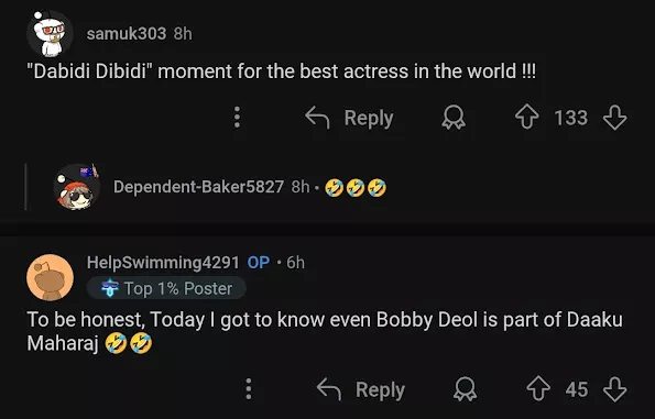 Daaku Maharaaj, Urvashi Rautela