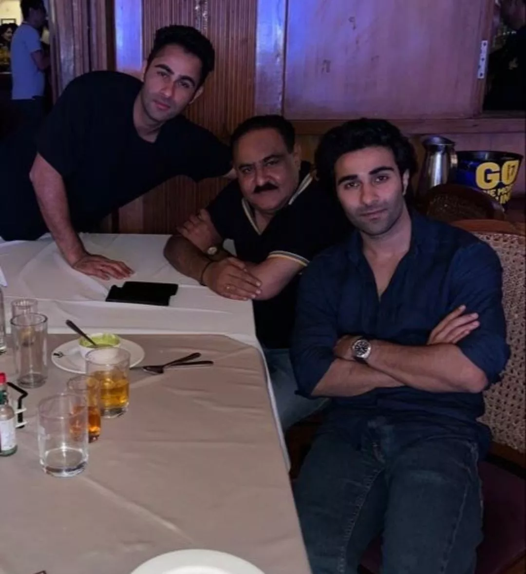 Aadar Jain, Armaan Jain, Reema Jain, Manoj Jain