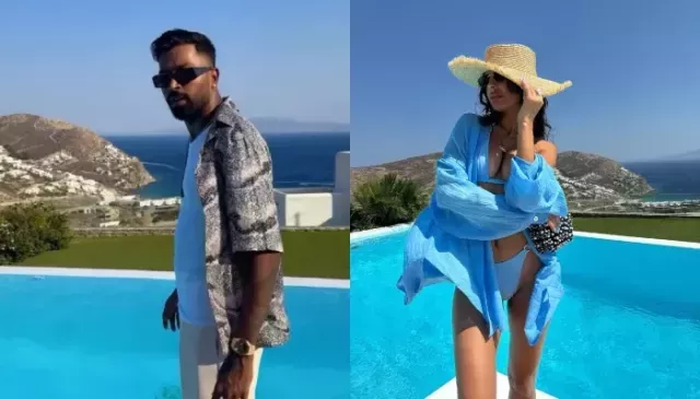 Jasmin Walia, Hardik Pandya