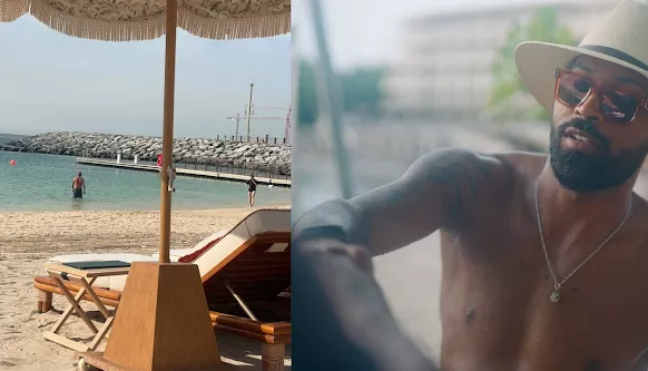 Jasmin Walia, Hardik Pandya