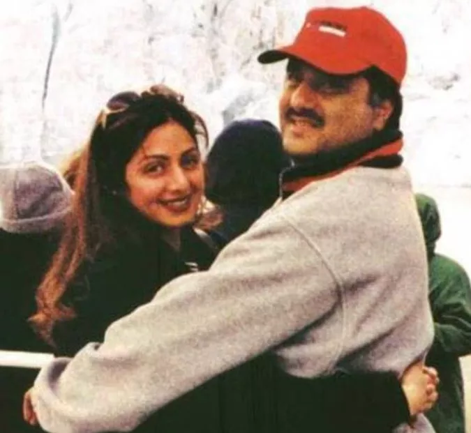 Sridevi and Boney Kapoor