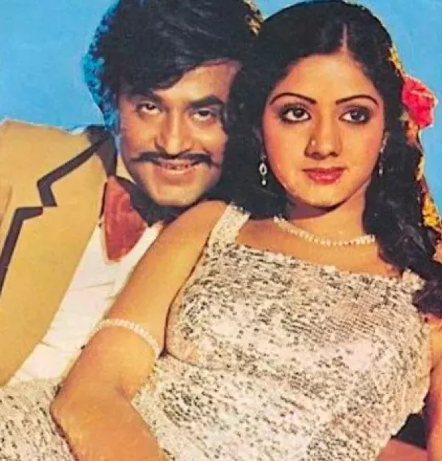 sridevi, rajinikanth