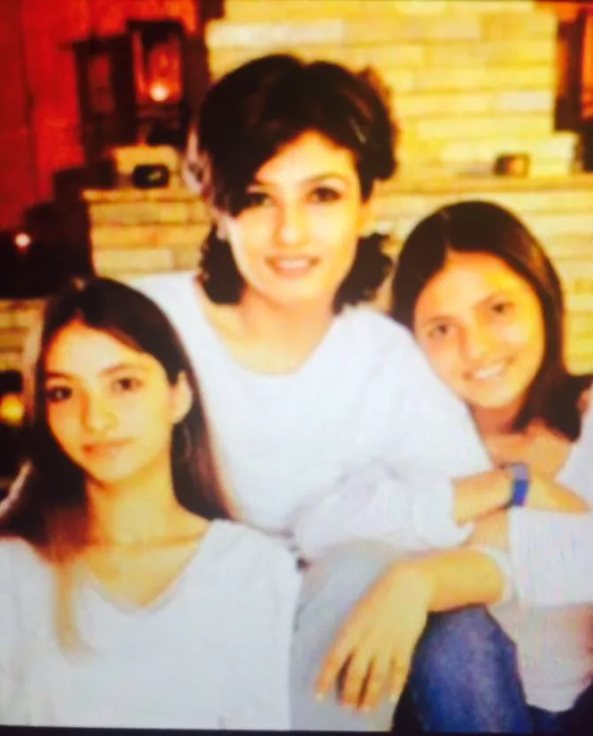 raveena, pooja, chhaya