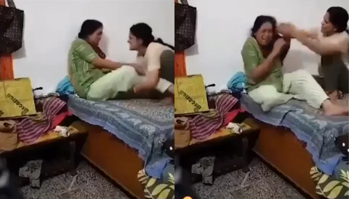 Haryana lady allegedly bites, beats, slapped, and kicked elderly woman in a chilling video that is now trending on social media