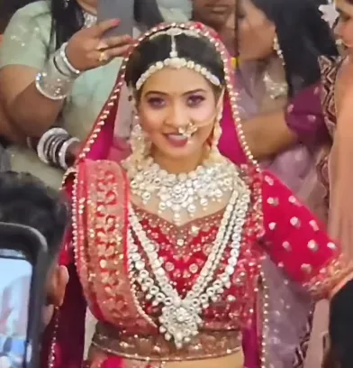 bride dances at her wedding