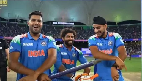 Harshit, Arshdeep, Jadeja