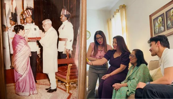 Meet Squadron Leader Ajjamada B Devayya's wife, Sundari Devayya, who single-handedly raised their daughters