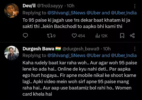 Journalist Refused To Pay Uber Driver