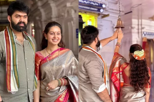 Abhinaya and Vegesana Karthik