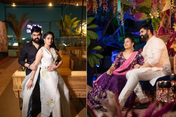 Abhinaya and Vegesana Karthik