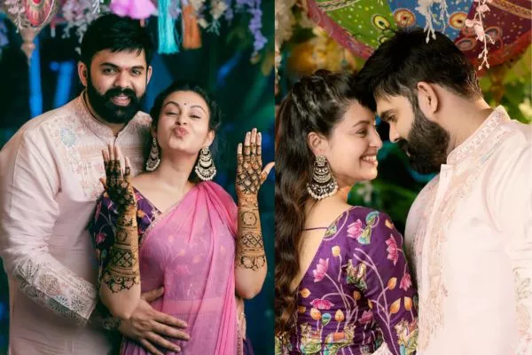 Abhinaya and Vegesana Karthik's pre wedding