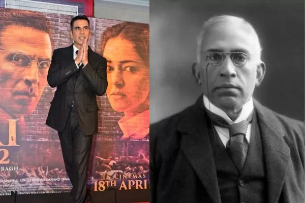 Akshay Kumar and C Sanskaran Nair