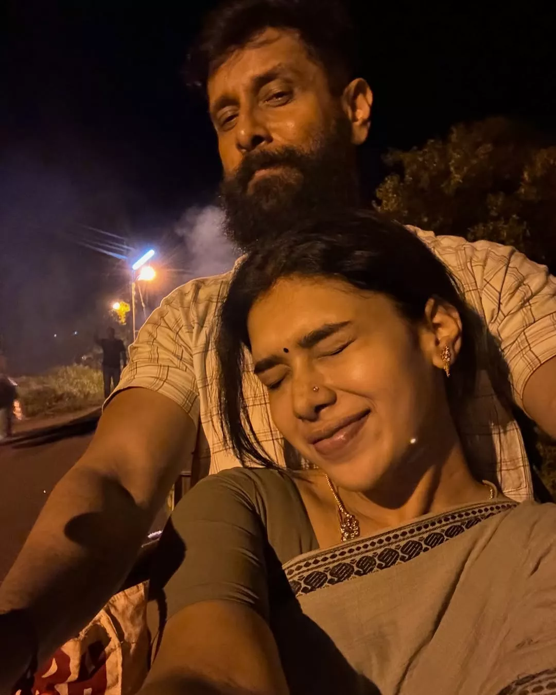 Dushara Vijayan and Chiyaan Vikram