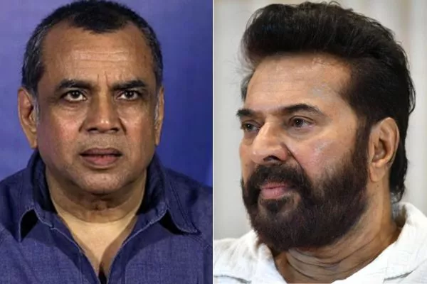 Paresh Rawal and Mammootty