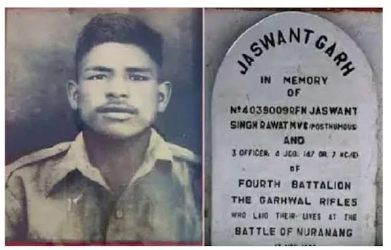 Rifleman Jaswant Singh Rawat, Garhwal Rifles, Indian Army